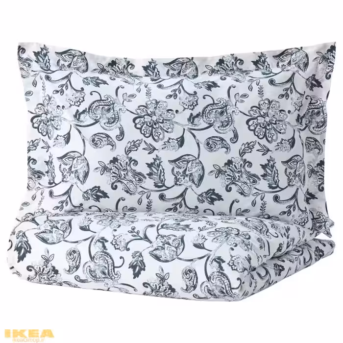 لحاف و 2 روبالشی مدل JUNIMAGNOLIA | برند ایکیا | ارسال 15 الی 20 روز کاری