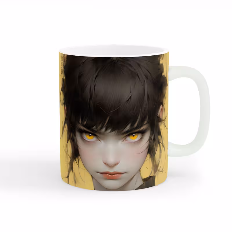 خرید ماگ-لیوان  دخترانه دختر جذاب کد wall-7927