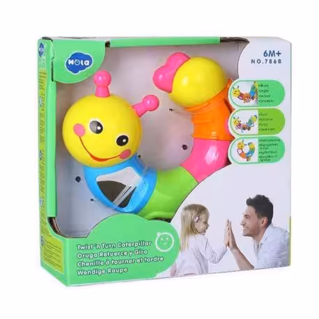 جغجغه کرم هولی تویز Hola Toys