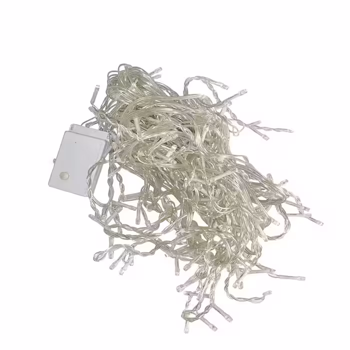 ریسه ال ای دی مدل سوزنی سیم شفاف طول 10 متر