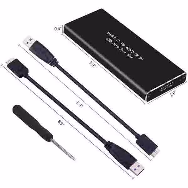 قاب تبدیل اس اس دی M.2 NGFF به USB 3.0