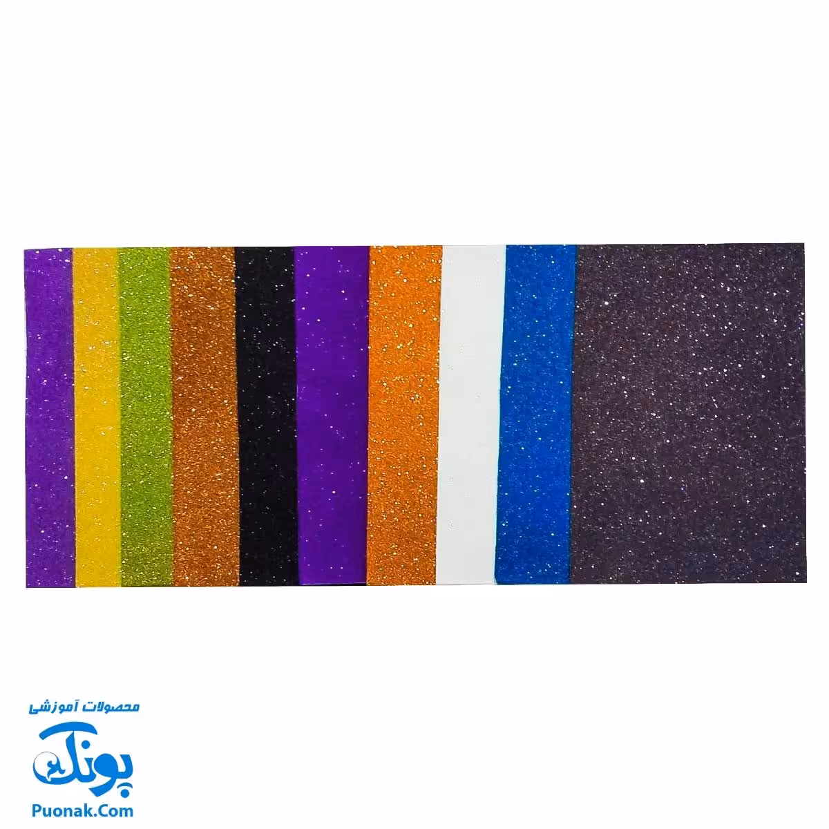 فوم اکلیلی A4 بسته 10 تایی رنگی جور