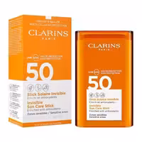 کرم ضد آفتاب استیکی کلارنس بی رنگ اصل 17gr Clarins Invisible Sun Care Stick SPF50
