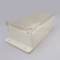 جعبه ضدآب شفاف دیواری نظارتی امنیتی ABW211-A1TM با ابعاد 75×120×200 میلی متر
