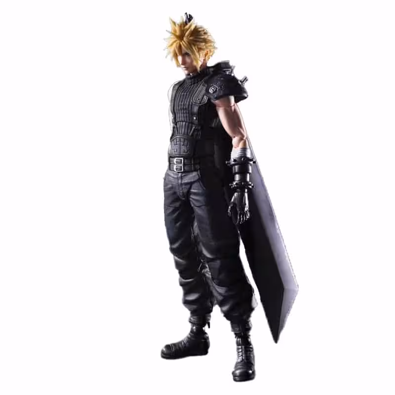 اکشن فیگور کاراکتر کلاود استرایف | Cloud Strife | از بازی فاینال فانتزی 7 شماره 2