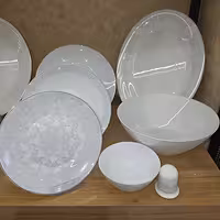 سرویس 28 پارچه کارینا طوسی برند پارس اپال
