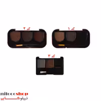 سایه ابرو 3 رنگ برند رومانتیک حجم 5 گرم