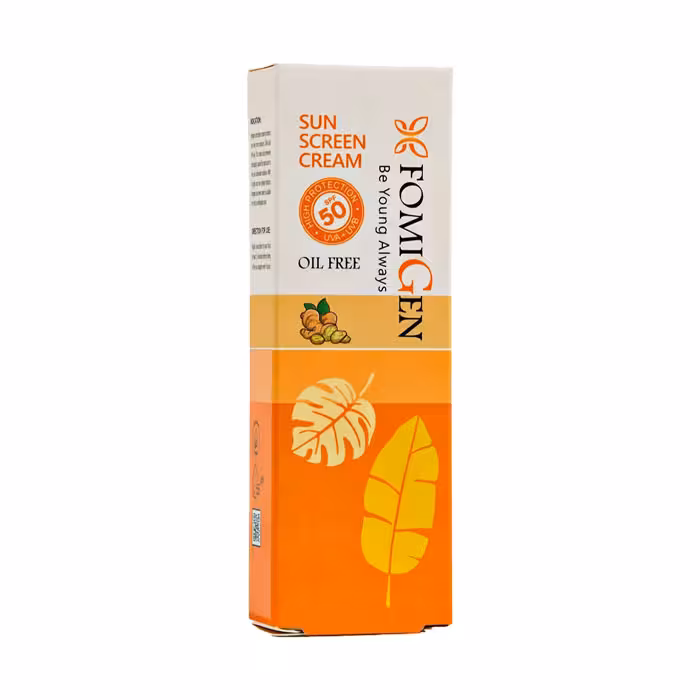 کرم ضد آفتاب بی رنگ فاقد چربی SPF50 فومیژن
