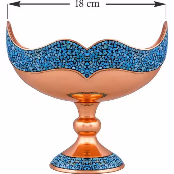 کشکول فیروزه کوبی سایز 1