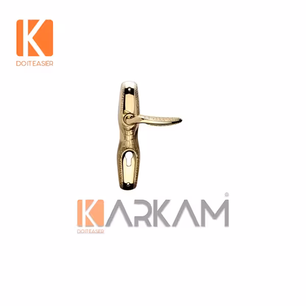 دستگيره سوييچی کروکو BAIR-PVD0077 طلايی باتيس