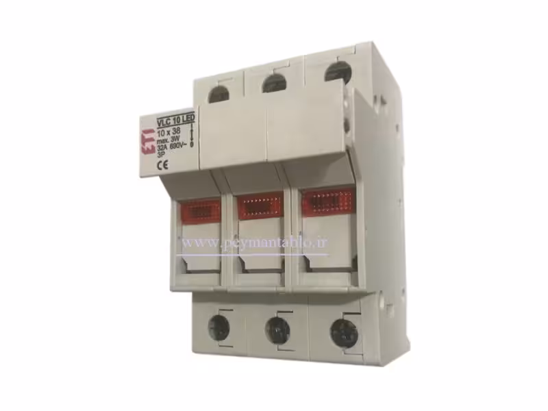 پایه فیوز سه پل (gG) کریر (سکسیونری) (38*10) ETI