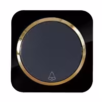 شاسی زنگ آدا پلکسی مشکی زه طلایی دلند