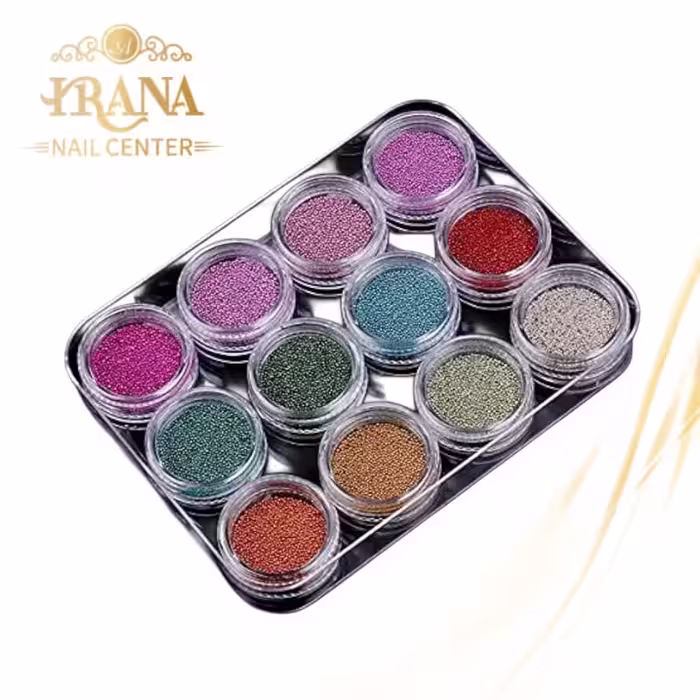 پک دیزاین خاویار ناخن روسی