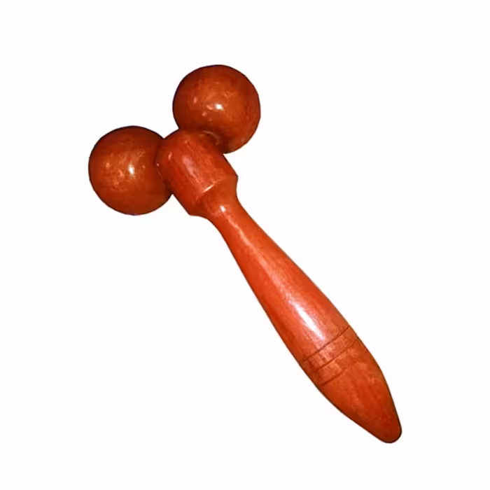 ماساژور صورت و بدن چوبی