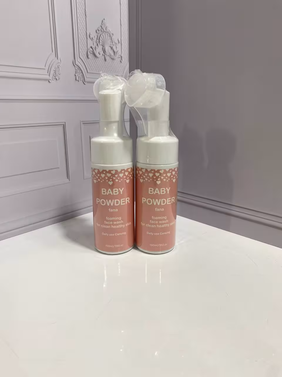 فوم براش دار قلبی