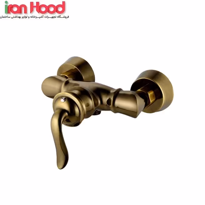 شیر توالت البرز روز مدل اسپیرال گلدن راد