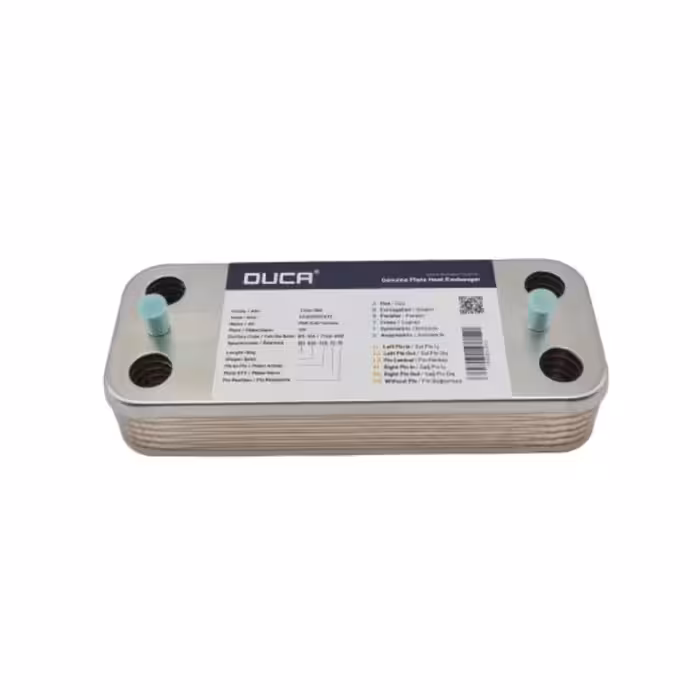 مبدل صفحه ای 12پلیت 14.8سانتیمتر دوکا