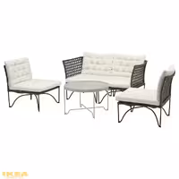 مبل 4 نفره فضای باز مدل JUTHOLMEN | برند ایکیا | ارسال 5 روز کاری