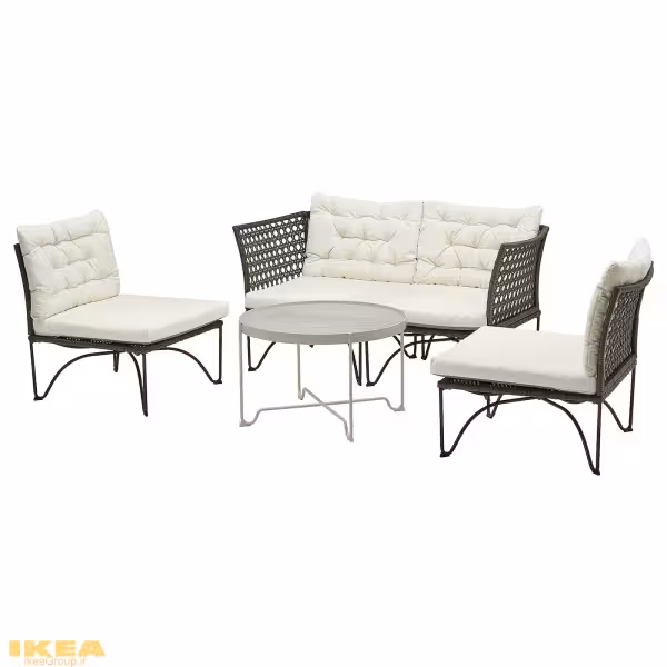 مبل 4 نفره فضای باز مدل JUTHOLMEN | برند ایکیا | ارسال 5 روز کاری