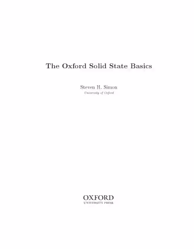خرید و دانلود نسخه کامل کتاب The Oxford Solid State Basics