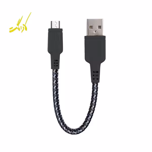 کابل تبدیل USB به microUSB انرجیا Nylotough طول 0.16 متر