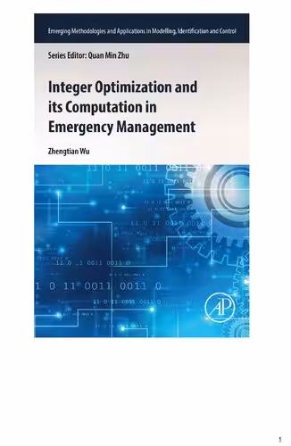 خرید و دانلود نسخه کامل کتاب Integer Optimization and its Computation in Emergency Management