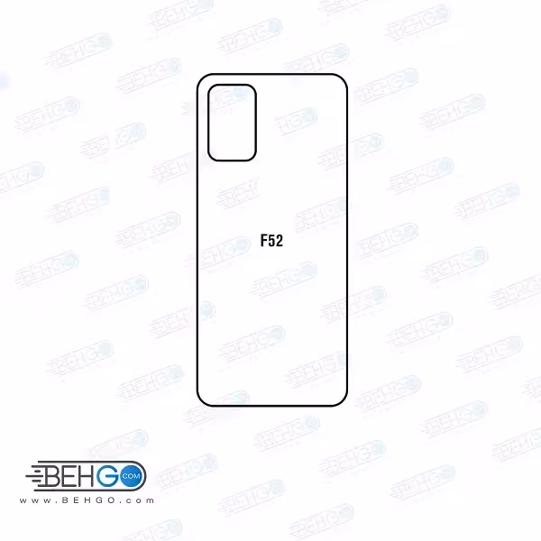 برچسب پشت گوشی سامسونگ Samsung F52 5G