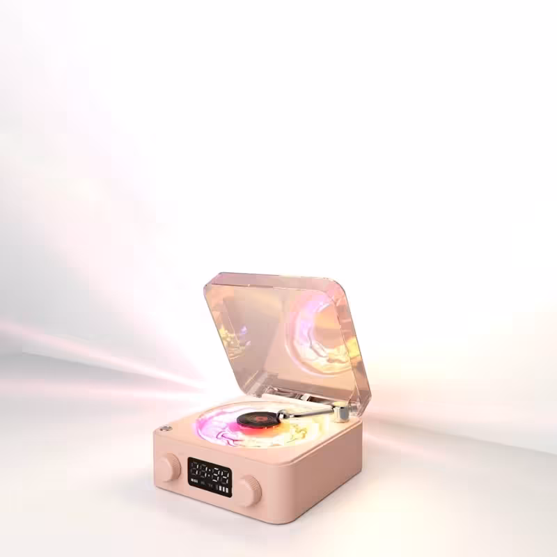 اسپیکر بلوتوثی پرودو طرح گرامافون مدل LFST074