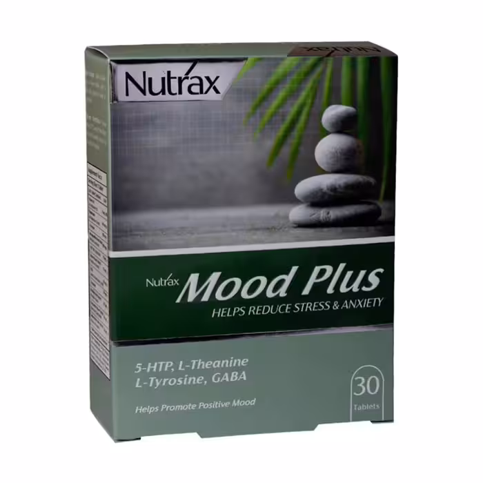 قرص مود پلاس نوتراکس 30 عدد ـ Nutrax Mood Plus ـ
