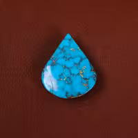 نگین فیروزه شجری کد 29611 - جواهری مشاهیر