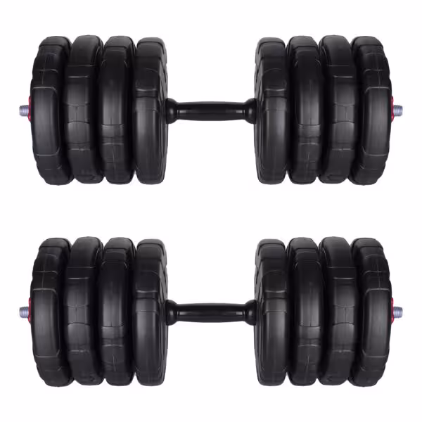دمبل رادیس فیت مدل  DVP-20-2.5 وزن 20 کیلوگرم بسته دو عددی