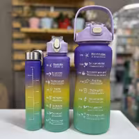 قمقمه سه قلو بنفش