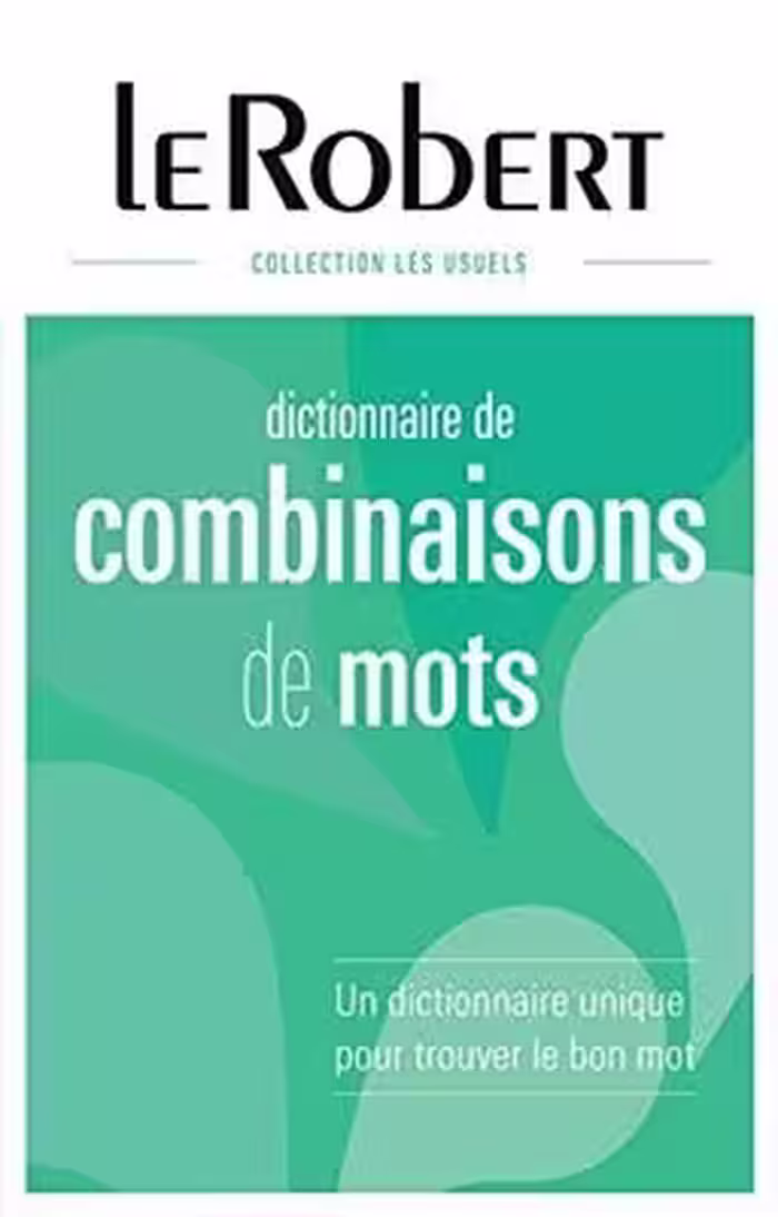 کتاب دیکشنری فرانسوی ل روبرت Le Robert Dictionnaire de Combinaisons de Mots