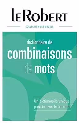 کتاب دیکشنری فرانسوی ل روبرت Le Robert Dictionnaire de Combinaisons de Mots
