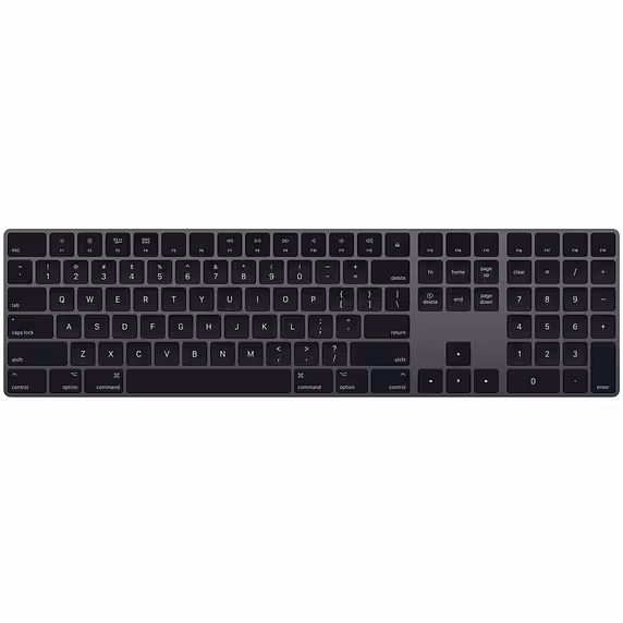 کیبورد بی سیم اپل مدل Magic Keyboard with Numeric Keypad - US English
