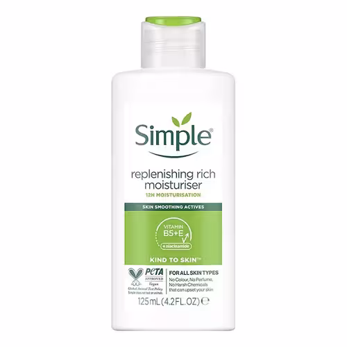 کرم آبرسان و مرطوب کننده سیمپل مدل rich حجم 125 میل