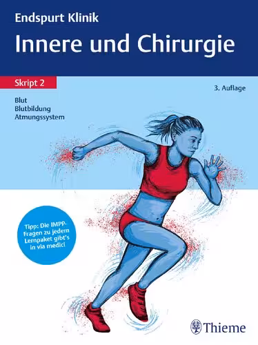 خرید و دانلود نسخه کامل کتاب Endspurt Klinik Skript 2: Innere und Chirurgie - Blut, Blutbildung, Atmungssyste