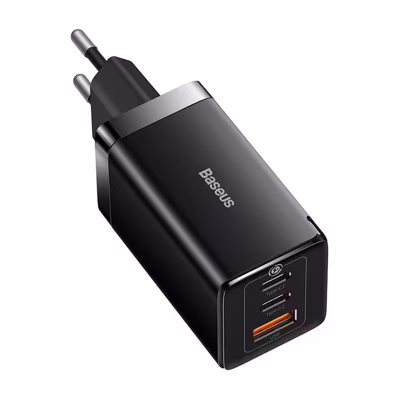 شارژر دیواری 65 وات باسئوس مدل GaN5 Pro Fast Charger به همراه کابل USB-C