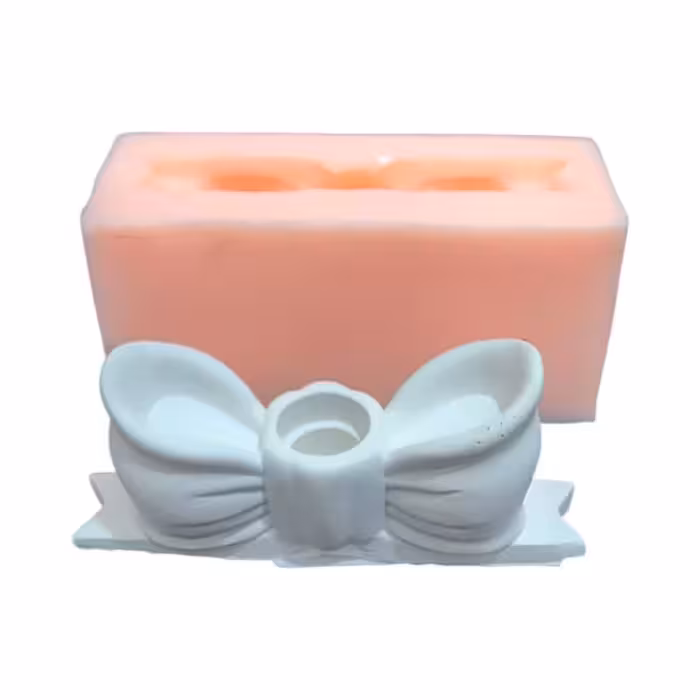 قالب سیلیکونی جا شمعی پاپیون 4.5 در 11 سانت