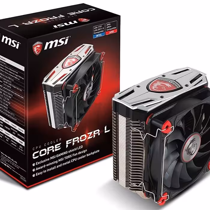 فن خنک کننده پردازنده ام اس آی مدل CORE FROZR L