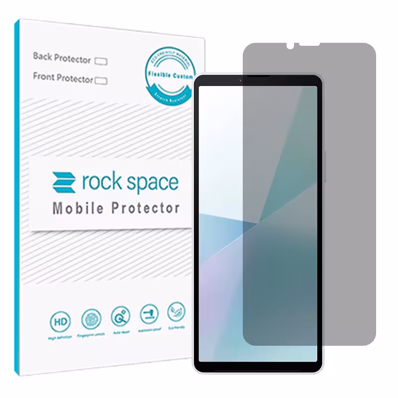 گلس سونی Xperia 1 VI مدل نانو هیدروژل پرایوسی برند راک اسپیس کدS