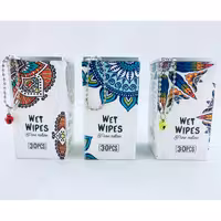 دستمال مرطوب قوطی مکعبی طرح سنتی
30 عددی