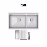 سینک دست ساز میکس پلاس مدل D290