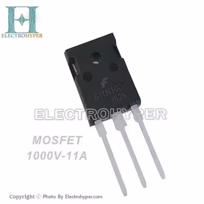 ترانزیستور ماسفت G11N100 N-Channel 1000V 11A TO-247 | خرید و قیمت