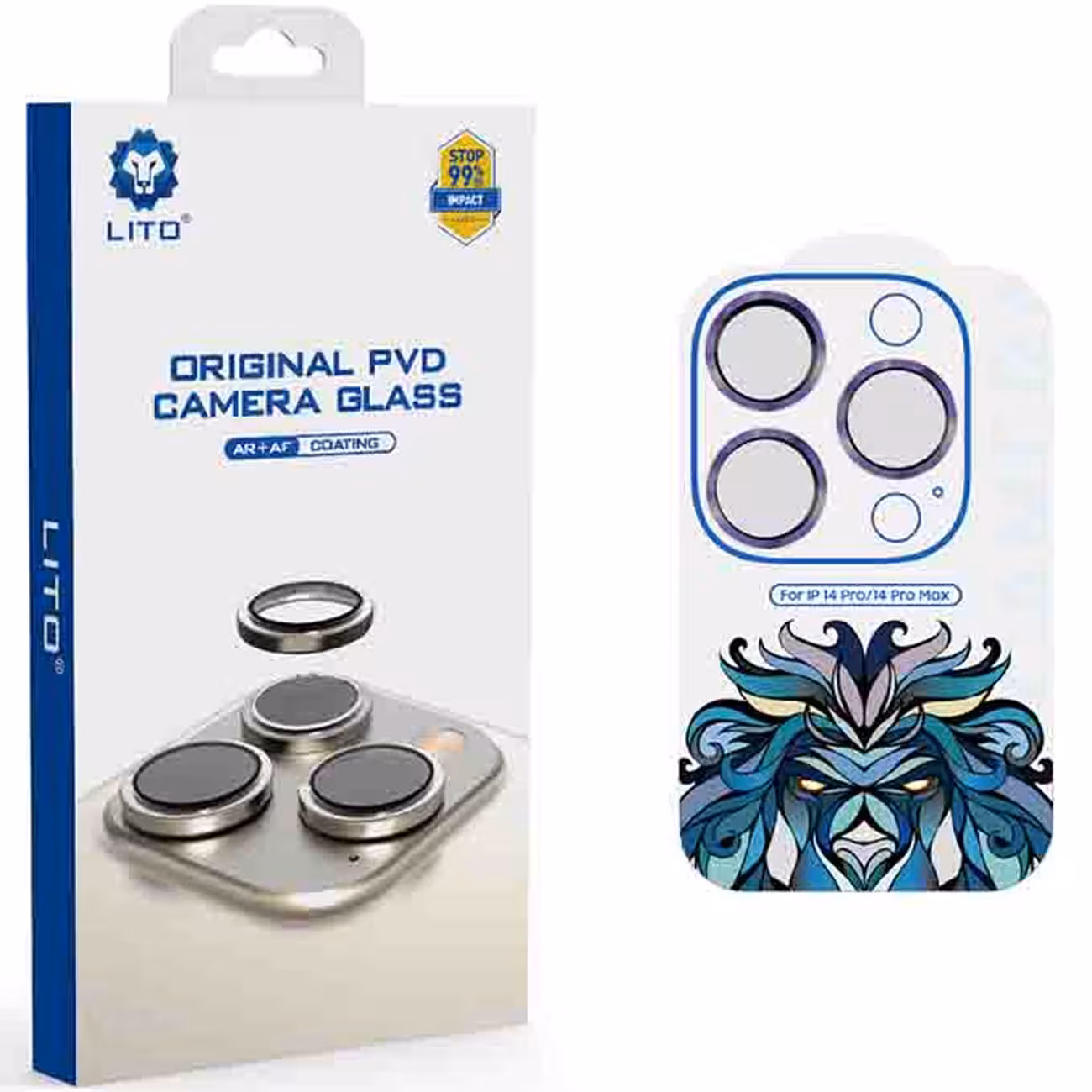 محافظ لنز دوربین آیفون 13پرو و 13 پرومکس لیتو Lito S