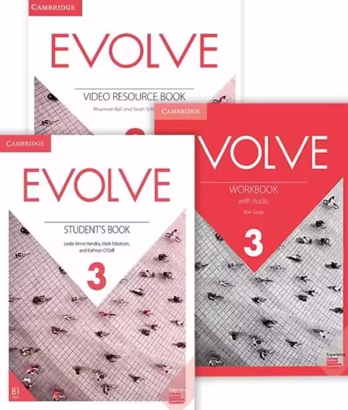 پک کامل کتاب ایوالو 3   ویدئو | کتاب انگلیسی Evolve 3   video