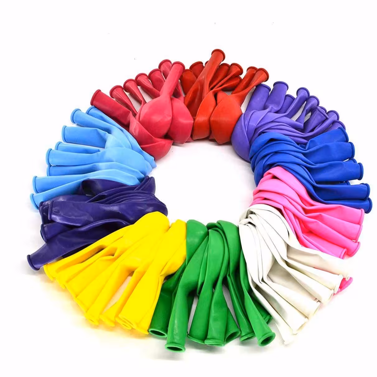 بسته 10 تایی بادکنک رنگی