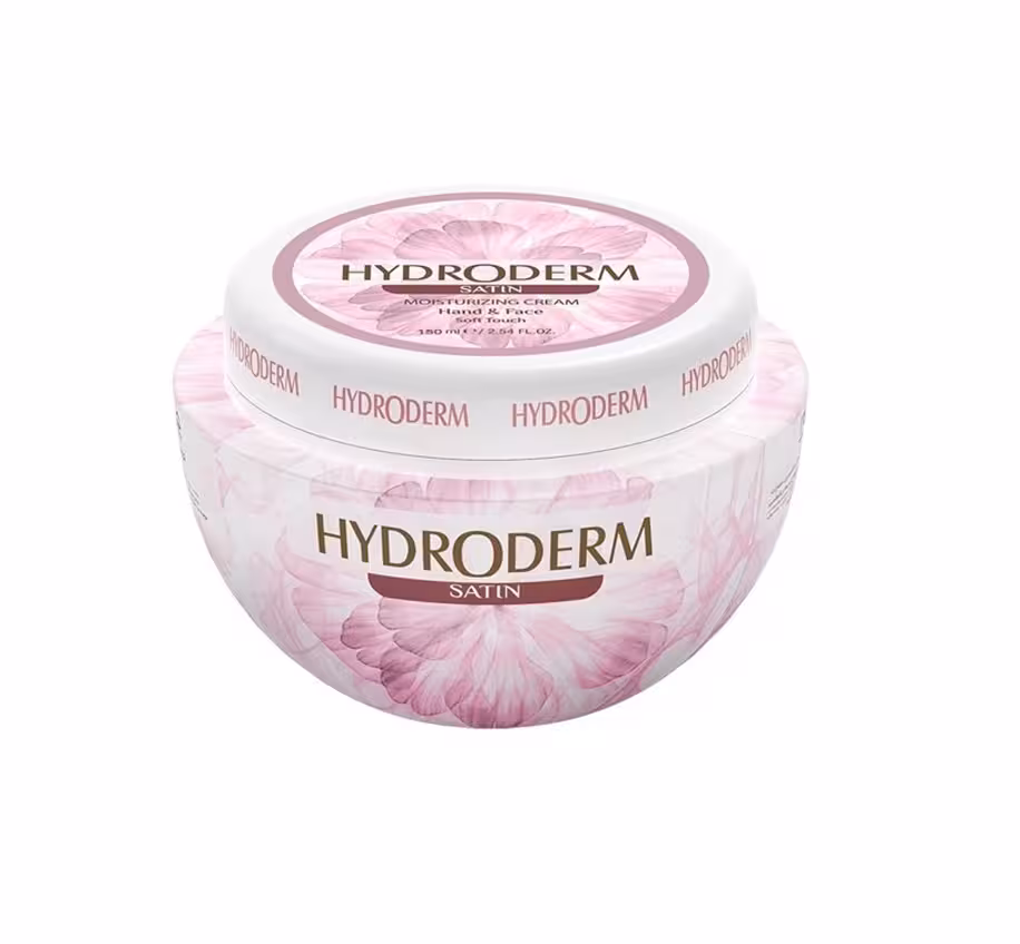 کرم مرطوب کننده هیدرودرم مدل ساتین 150ml