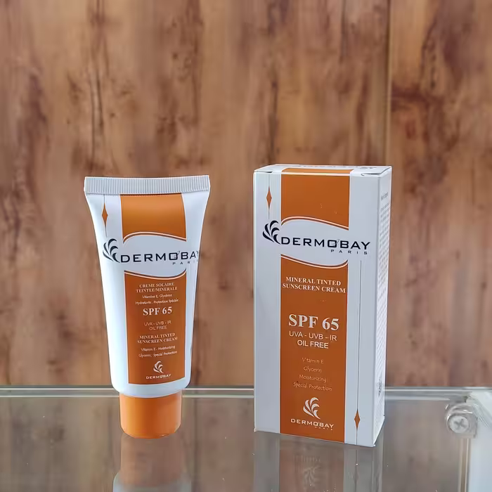 کرم ضد آفتاب رنگی درموبای DERMOBAY SPF65