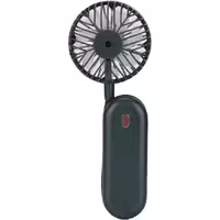 فن قابل حمل کوچک دارای 3 سطح سرعت و چرخش 360 Portable Fan, 1200 mah Battery Mini Fan